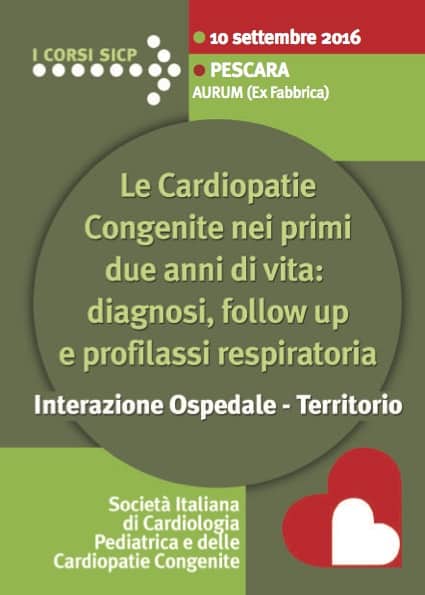 congresso ecm cardiopatie a Pescara 10 settembre 2016
